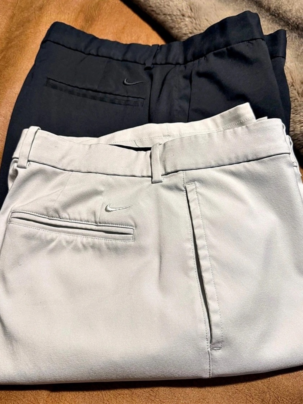 Nike Dri-FIT Victory Golf shorts in White & Black